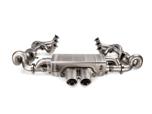 Akrapovic 21-22 Porsche 911 GT3 (992) Slip-On Race Line (Titanium) w/Titanium Tips