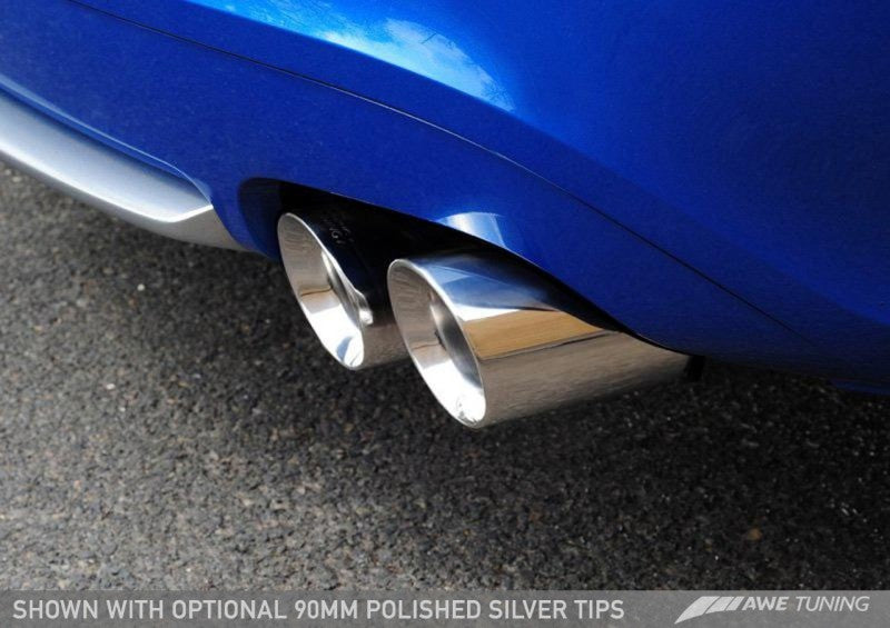 AWE Tuning Audi B8.5 S5 3.0T Touring Edition Exhaust System - Polished Silver Tips (90mm)