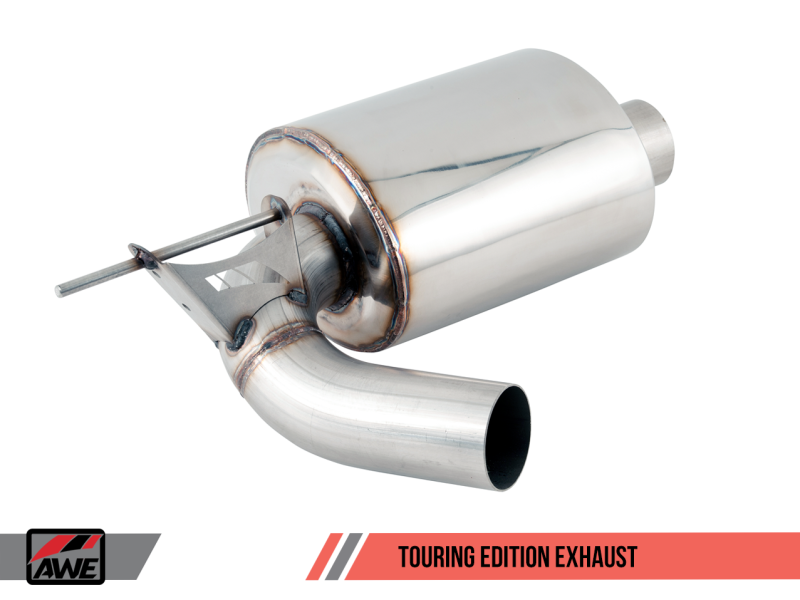 AWE Tuning BMW F22 M235i / M240i Touring Edition Axle-Back Exhaust - Diamond Black Tips (102mm)