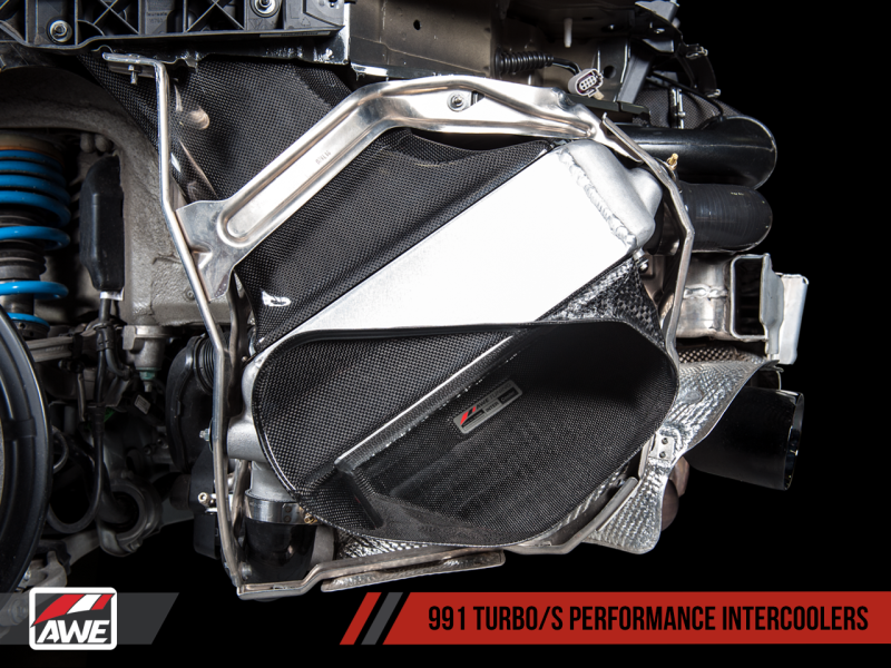 AWE Tuning Porsche 991 (991.2) Turbo/Turbo S Performance Intercooler Kit