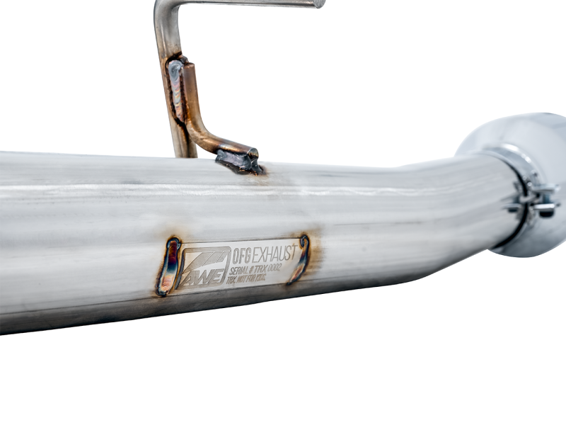 AWE Tuning 2021 RAM 1500 TRX 0FG Cat-Back Exhaust - Chrome Silver Tips